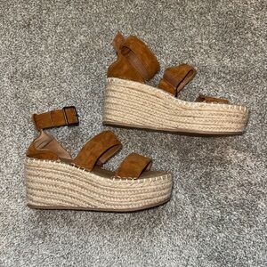 coconuts by matisse suede platform sandals wedges